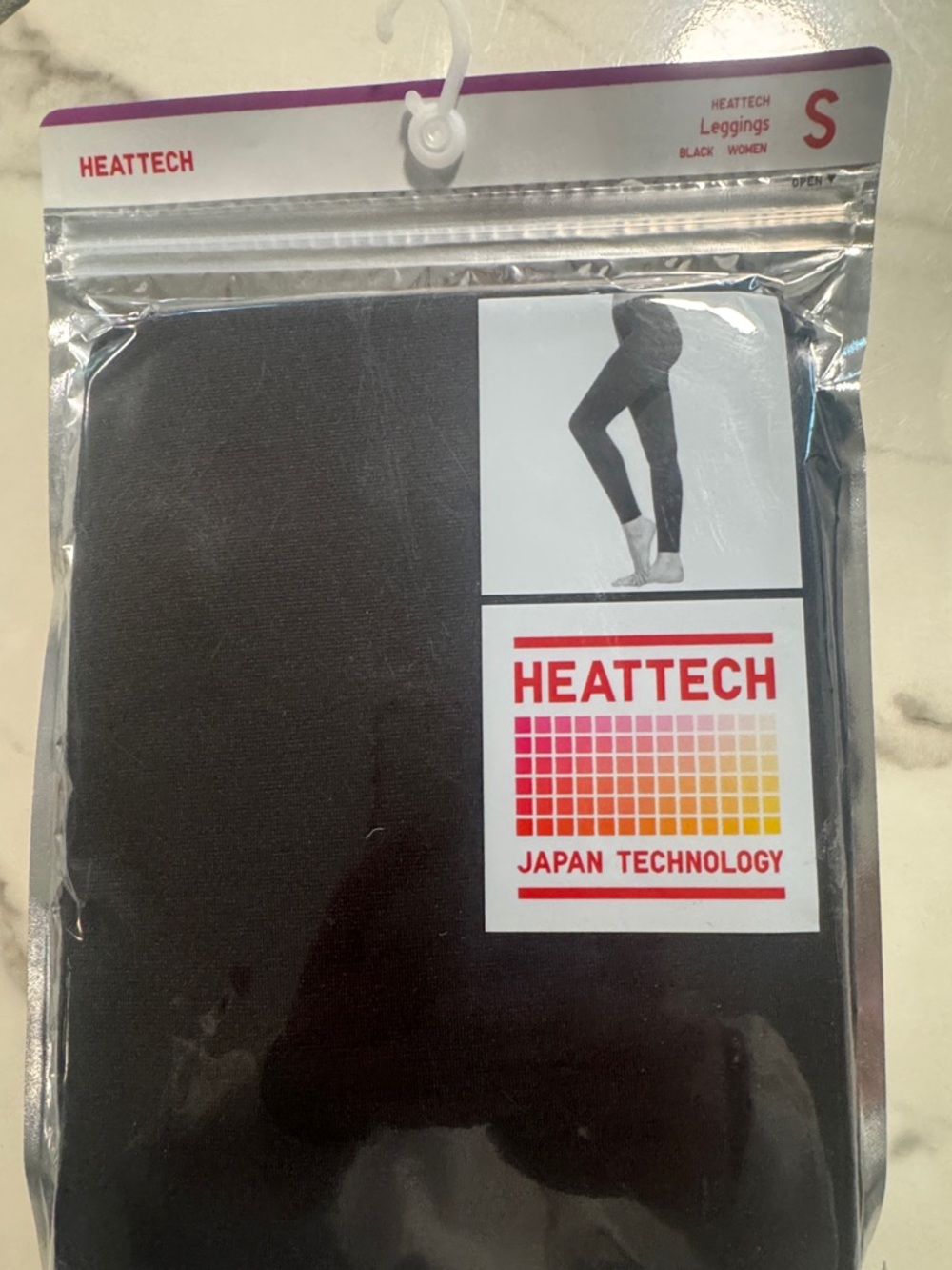 Uniqlo Heattech Black Women's Leggings